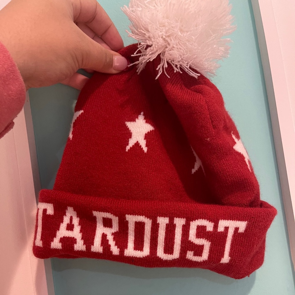 NYC Stardust Diner Pom Beanie